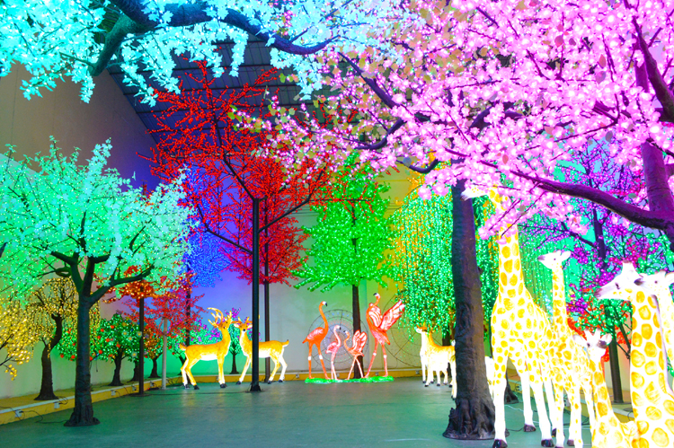 Welcome to Visit our led tree factory showroom! 2 led tree factory